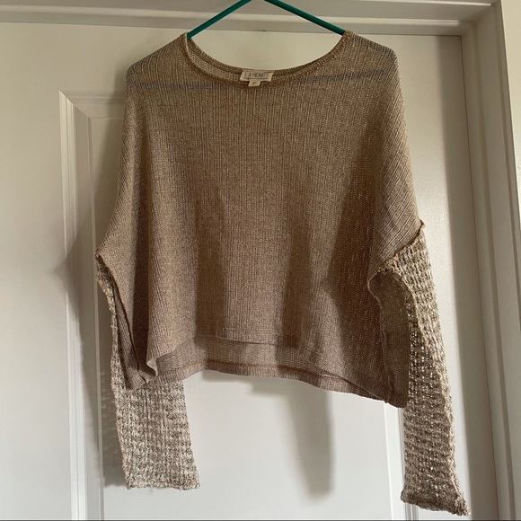 Cropped Knit Sweater - Picture 2 of 5